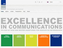 Tablet Screenshot of pr-com.de